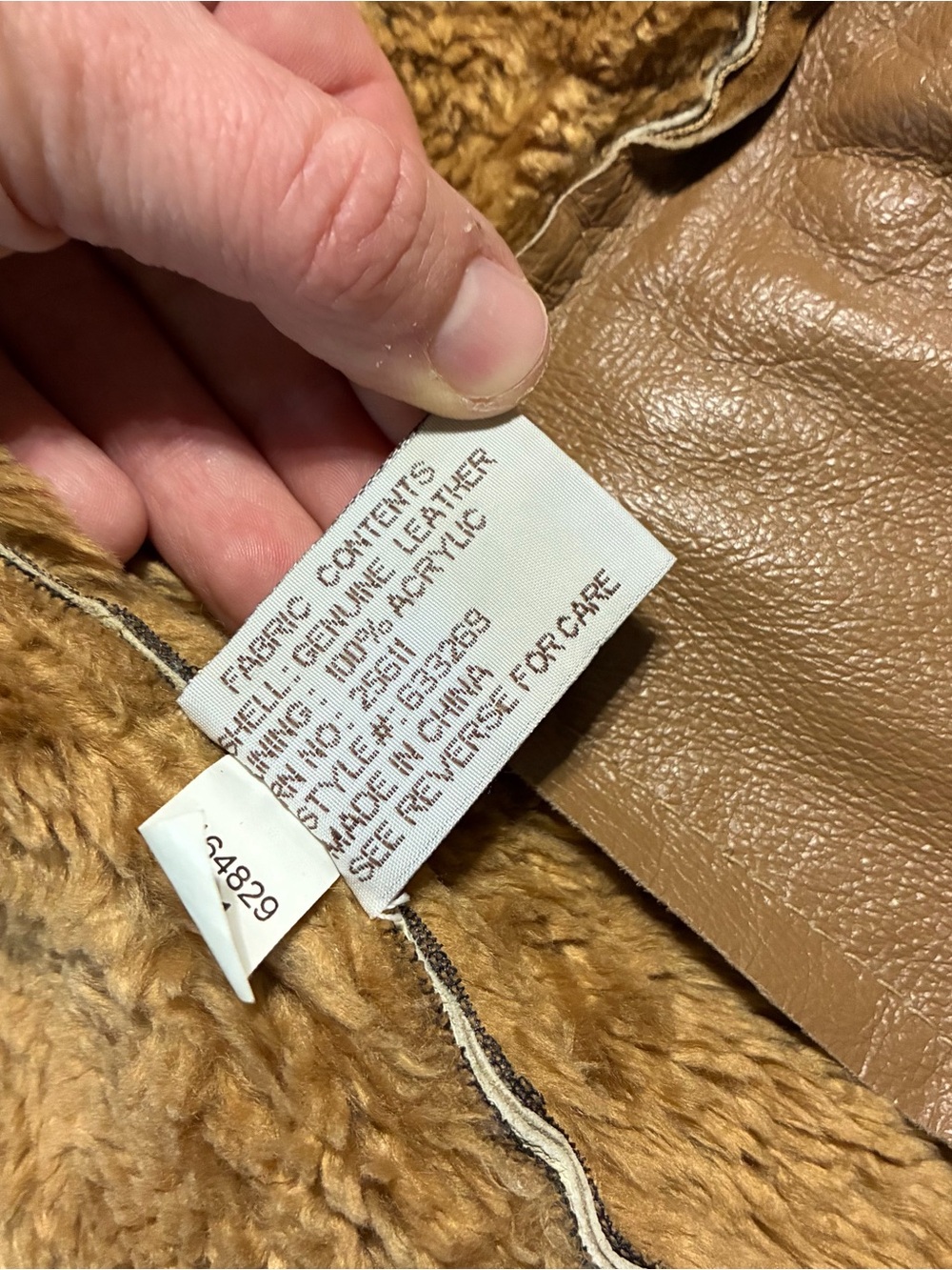 Vintage Y2K XOXO Genuine Suede Faux Fur Trim Jacket Coat Women’s Large - Picture 3 of 4